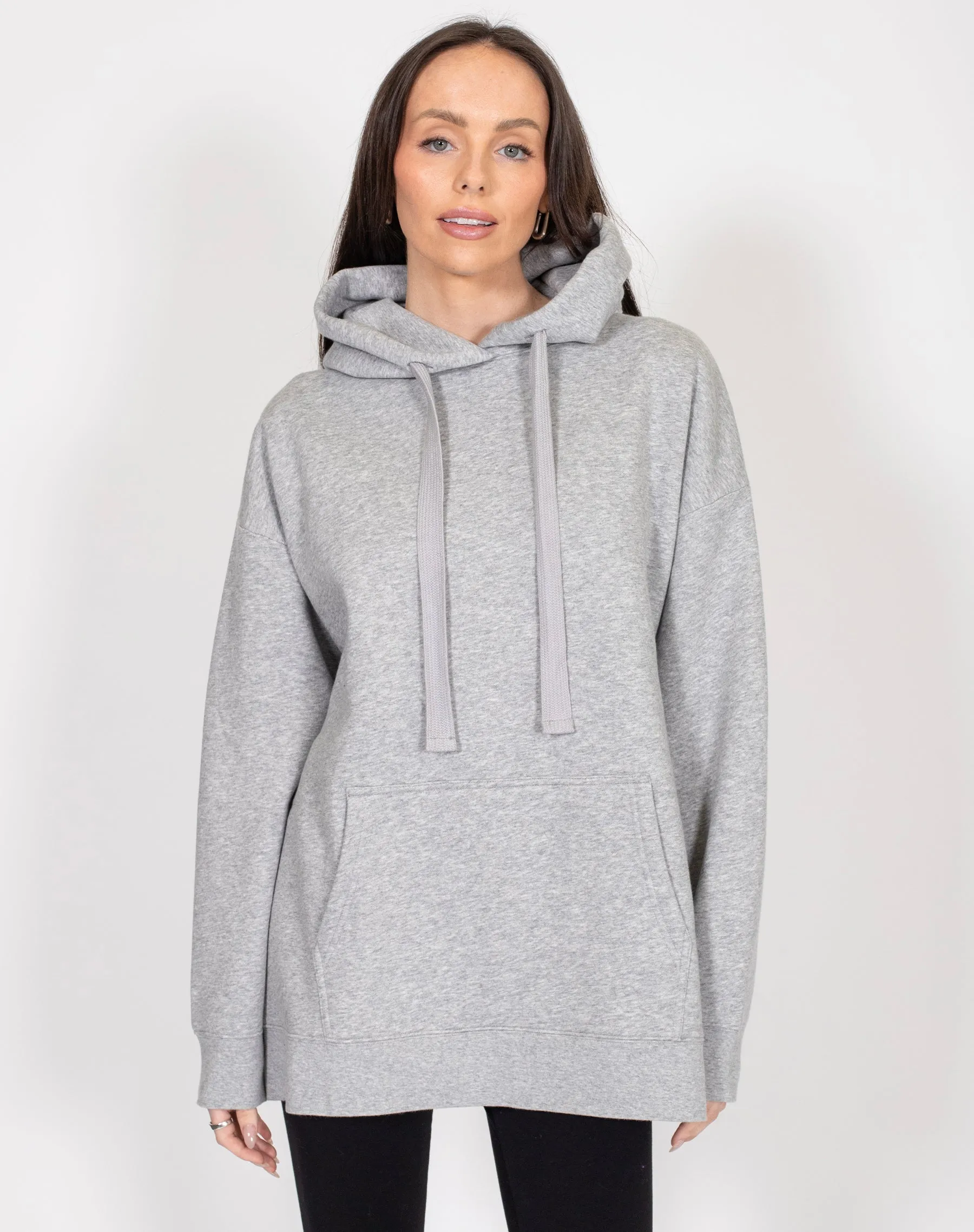 The "BABES SUPPORTING BABES" Big Sister Hoodie | Classic Grey sold by Brunette The Label product image thumbnail 4