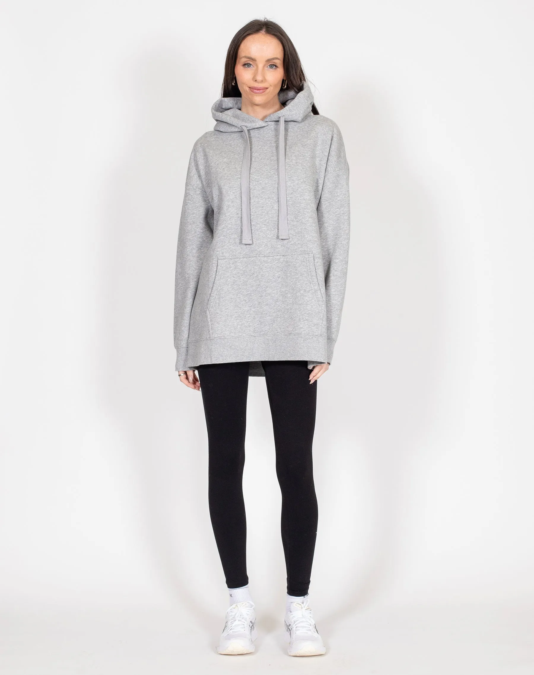 The "BABES SUPPORTING BABES" Big Sister Hoodie | Classic Grey sold by Brunette The Label product image thumbnail 3