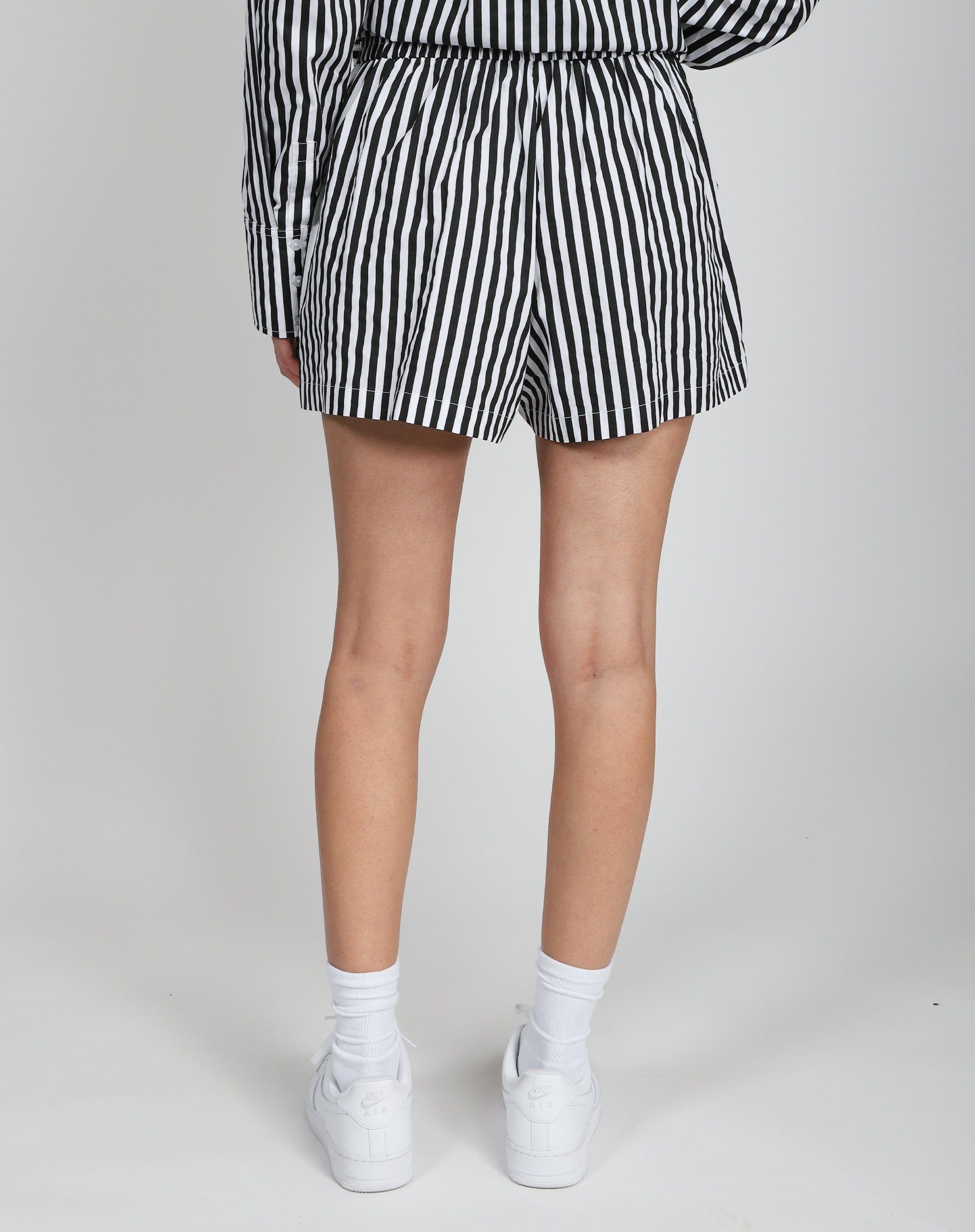 Striped Short | True Black sold by Brunette The Label product image thumbnail 6
