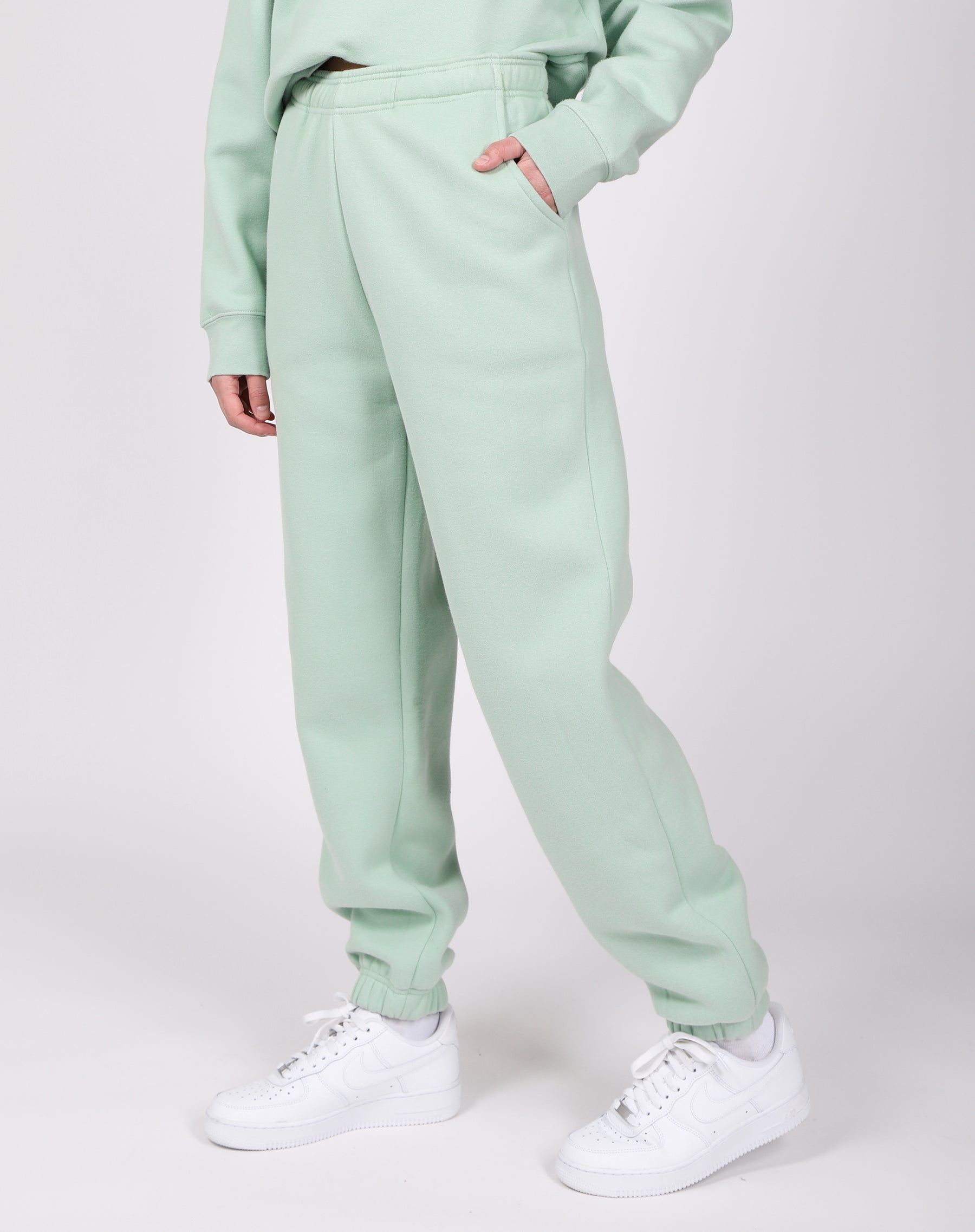 The Oversized Jogger | Sage sold by Brunette The Label product image thumbnail 2