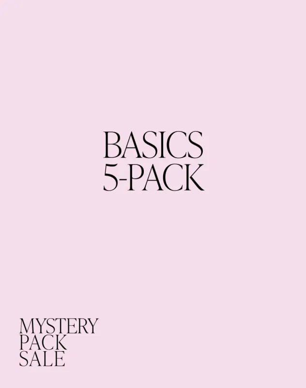 5-Pack Mystery Item | Basics sold by Brunette The Label