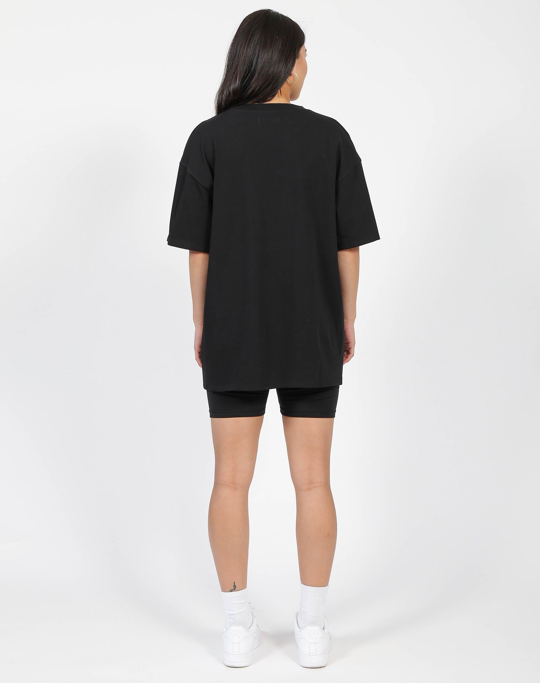 The "KIND CLUB" Oversized Boxy Tee | Black sold by Brunette The Label product image thumbnail 7