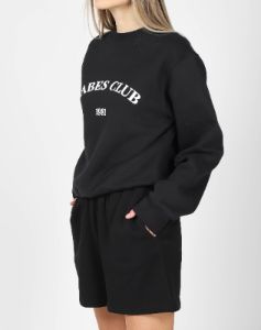 The "BABES CLUB" Best Friend Crew | True Black sold by Brunette The Label