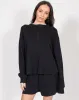 Waffle Henley sold by Brunette The Label