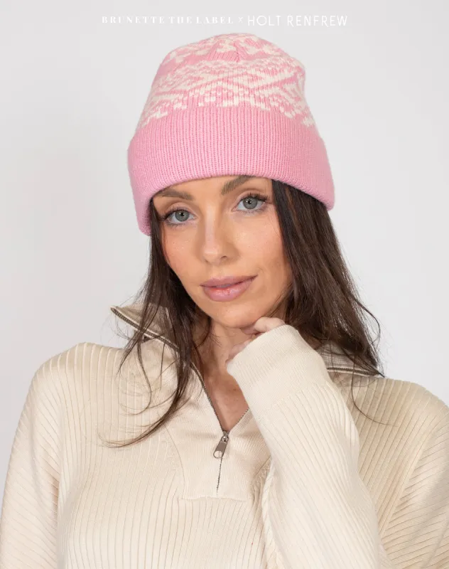 The Fair Isle Knit Toque | Holt Renfrew Pop Up sold by Brunette The Label