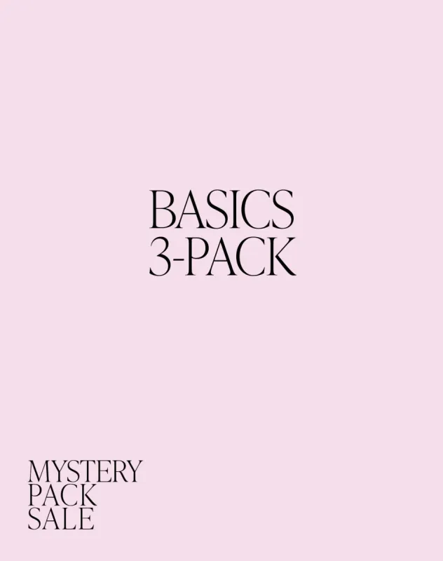 3-Pack Mystery Item | Basics sold by Brunette The Label