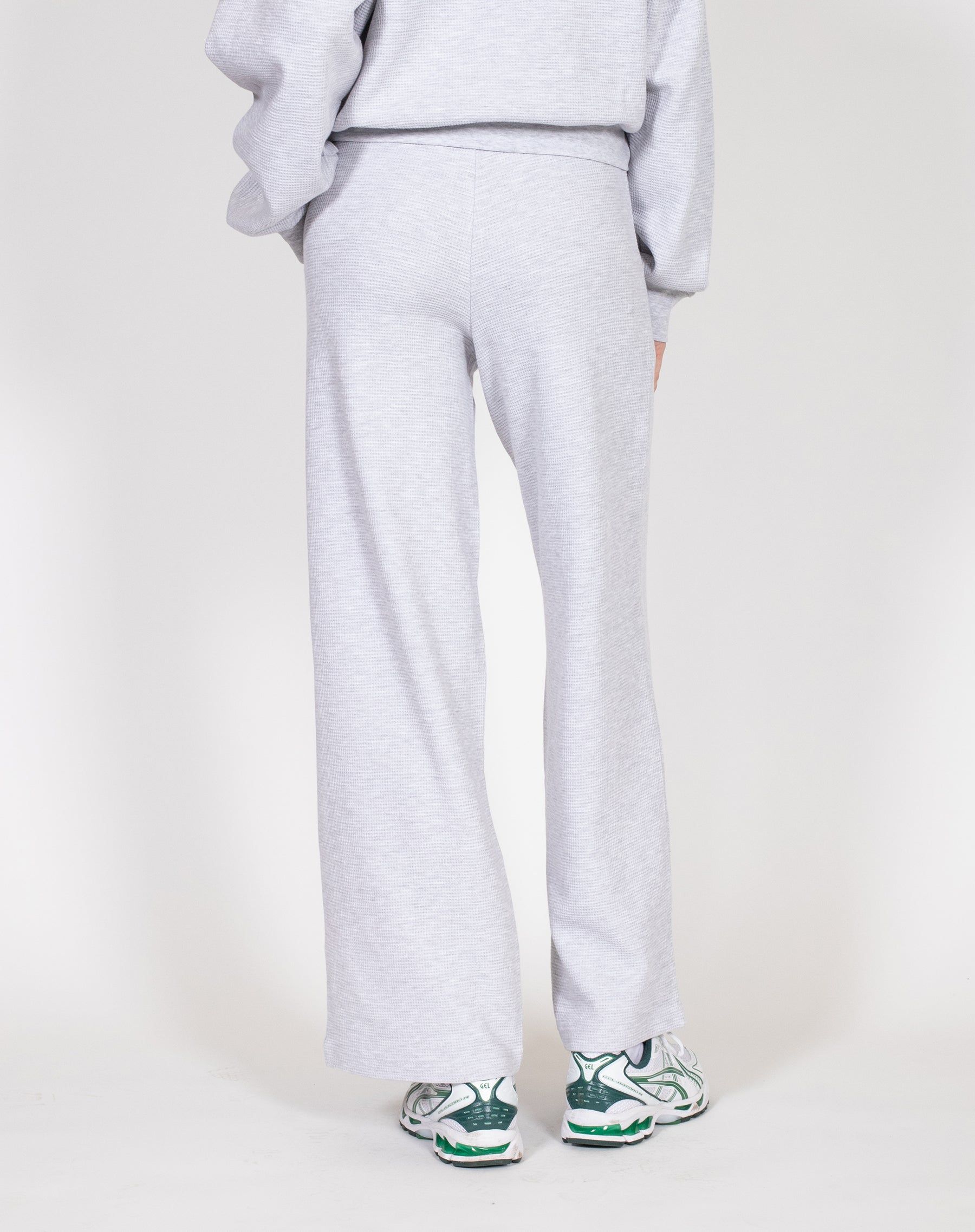 Waffle Knit Wide Leg Pant | Biscotti sold by Brunette The Label product image thumbnail 3