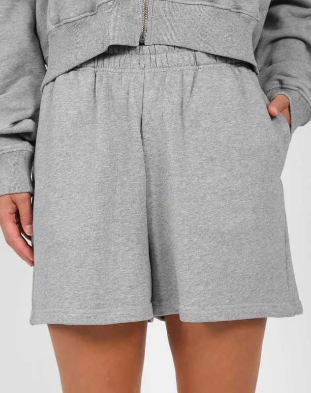 The Best Friend Shorty | Classic Grey sold by Brunette The Label