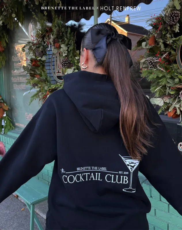 'Cocktail Club' Big Sister Hoodie | Holt Renfrew Pop Up sold by Brunette The Label