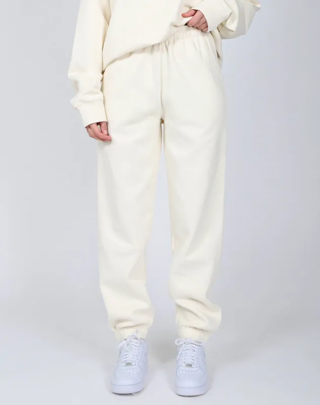 The Oversized Jogger | Almond Milk sold by Brunette The Label