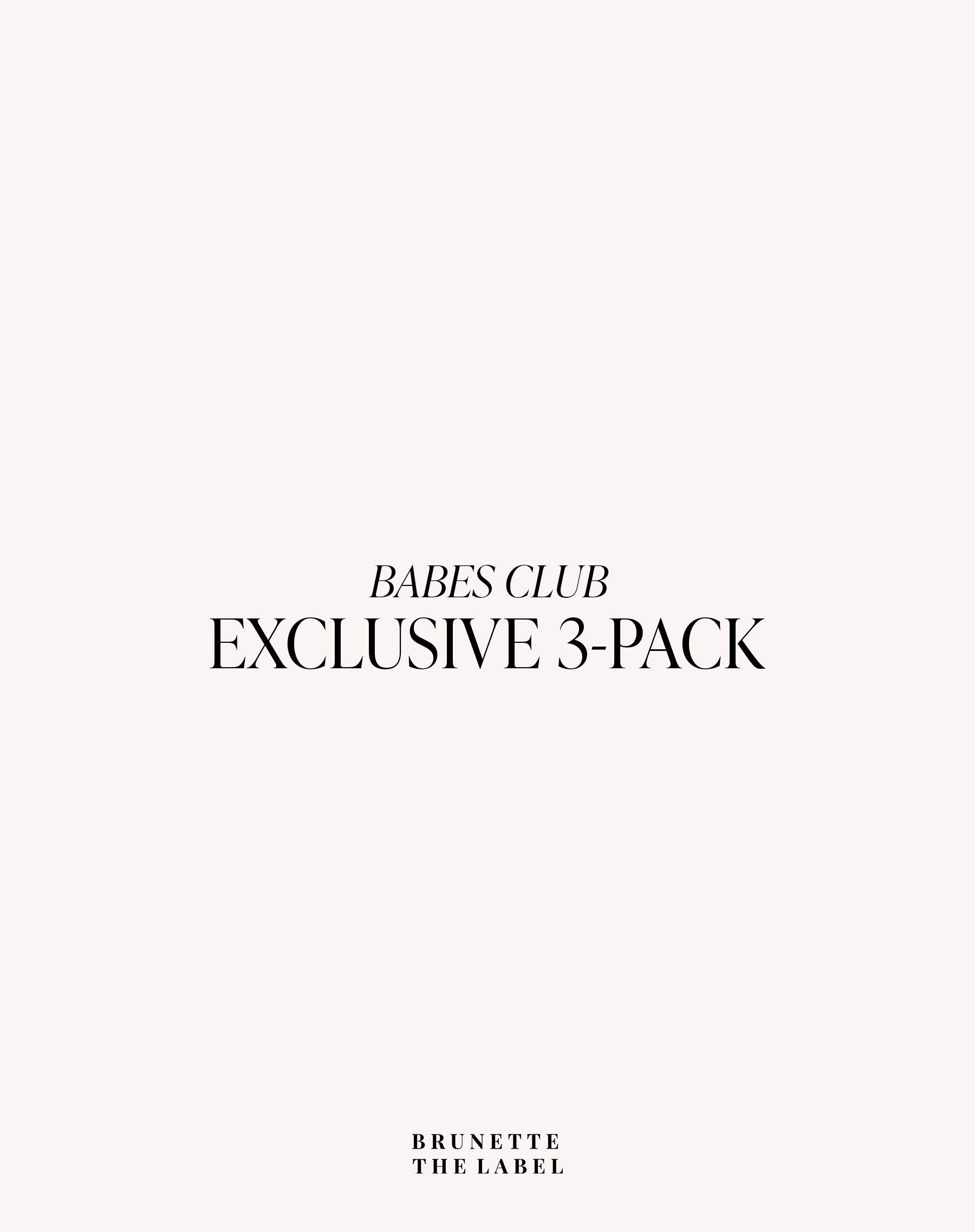 3-Pack Mystery Item | Exclusive Babes Club sold by Brunette The Label