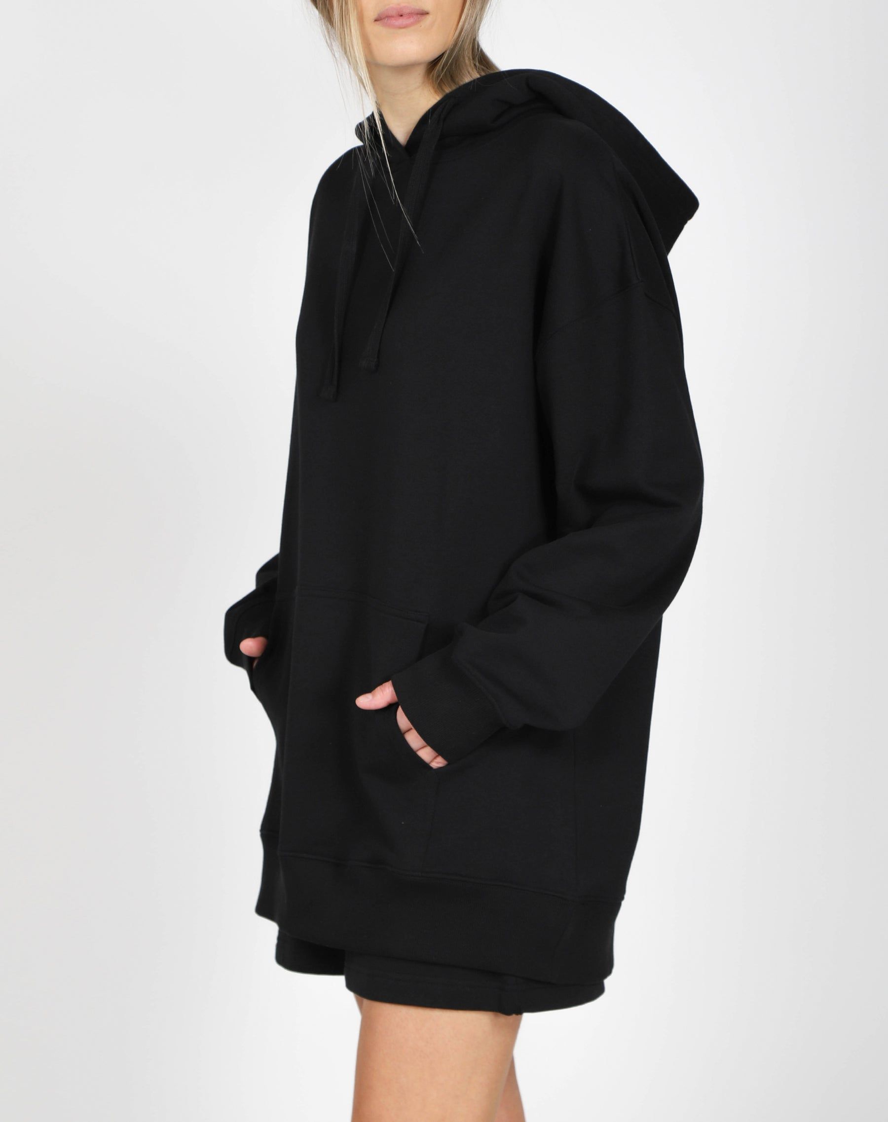 The Big Sister Hoodie | True Black sold by Brunette The Label product image thumbnail 2