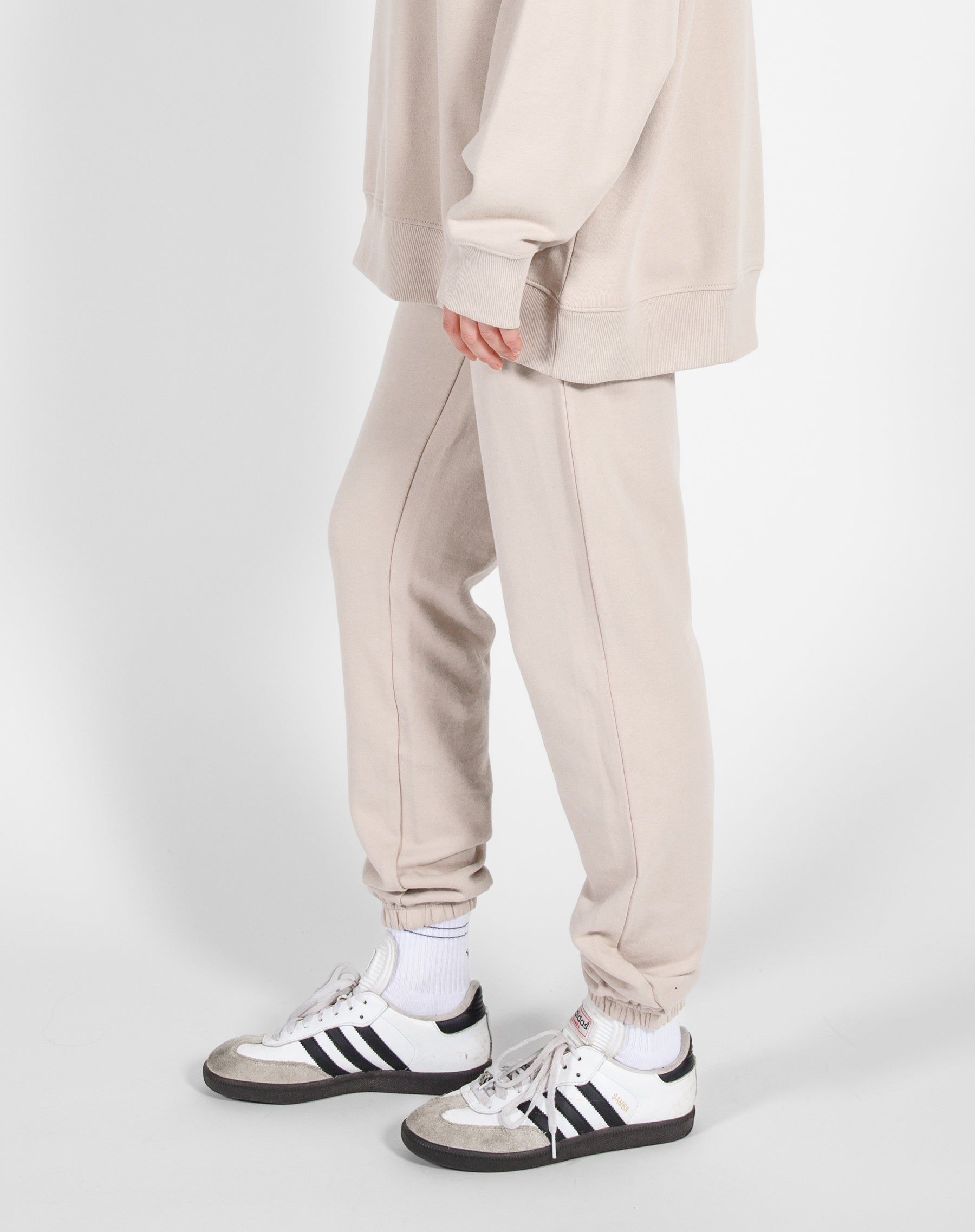 The Best Friend Jogger | Oyster sold by Brunette The Label product image thumbnail 2