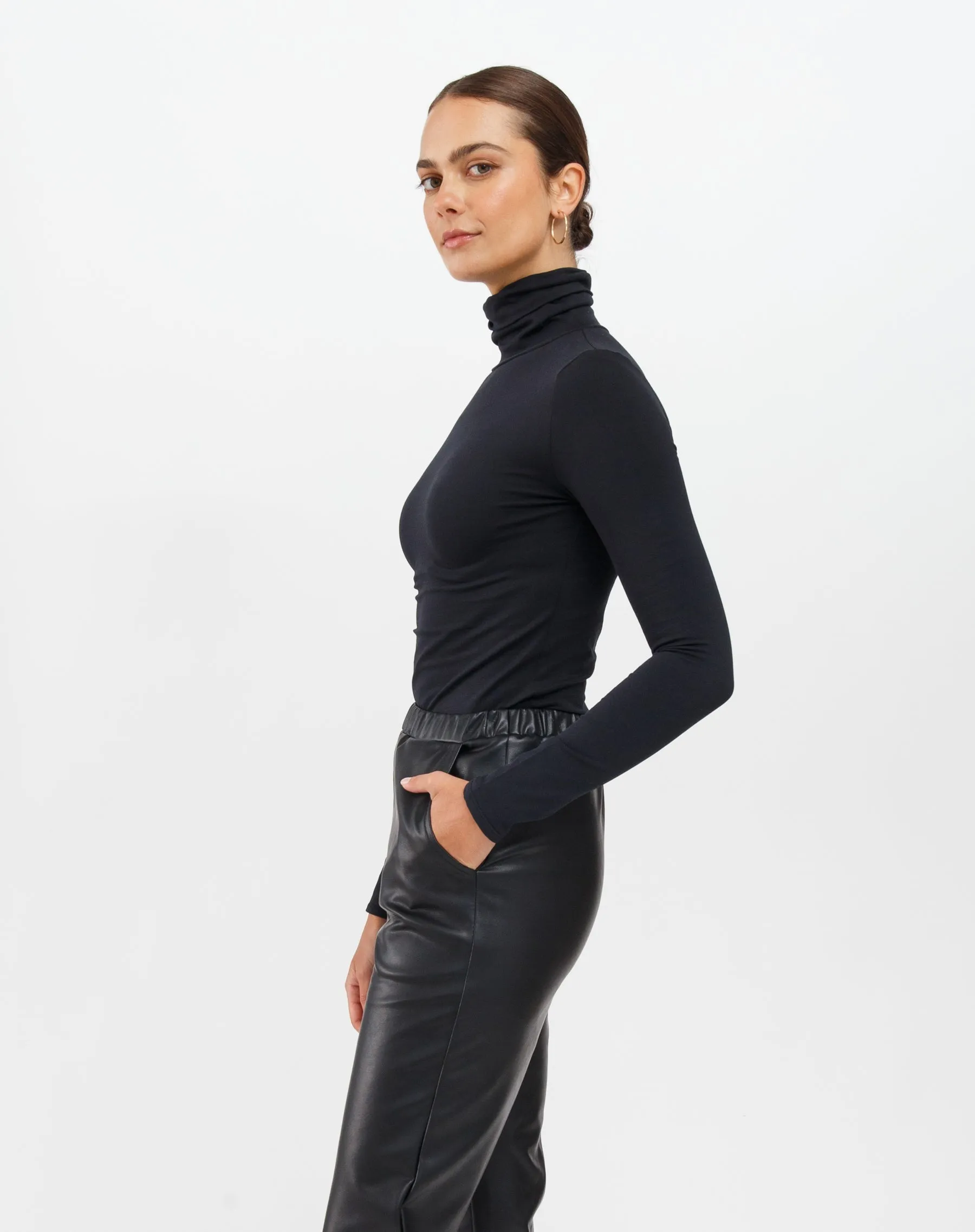 Turtleneck sold by Brunette The Label product image thumbnail 2