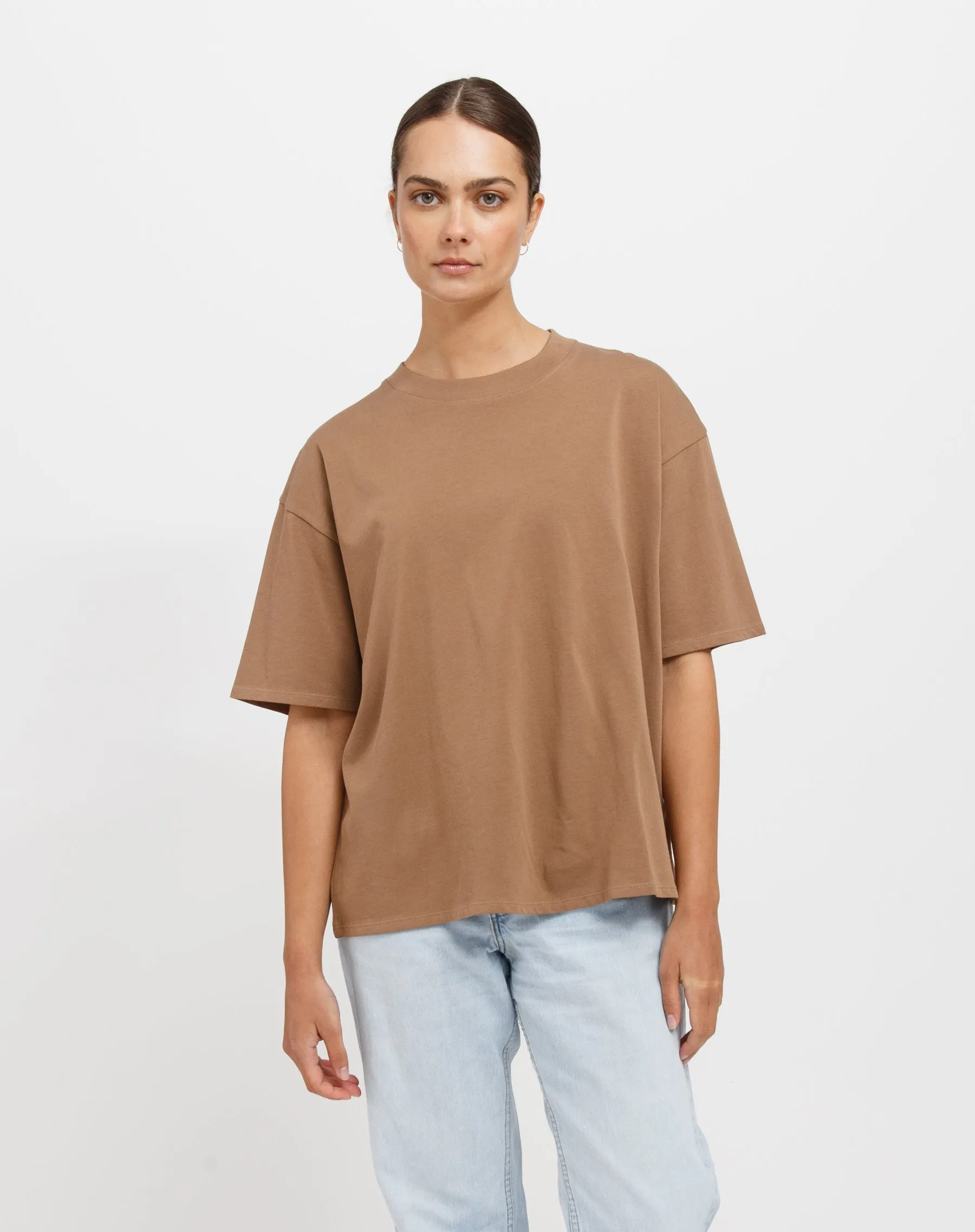 Boxy Tee sold by Brunette The Label product image thumbnail 4