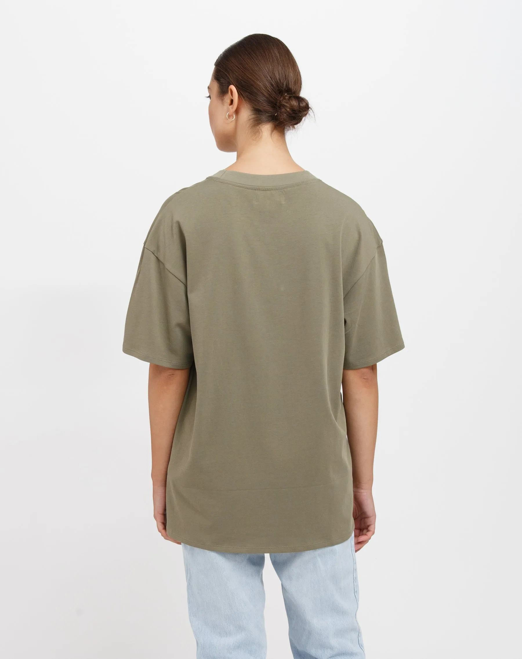 Oversized Boxy Tee sold by Brunette The Label product image thumbnail 3