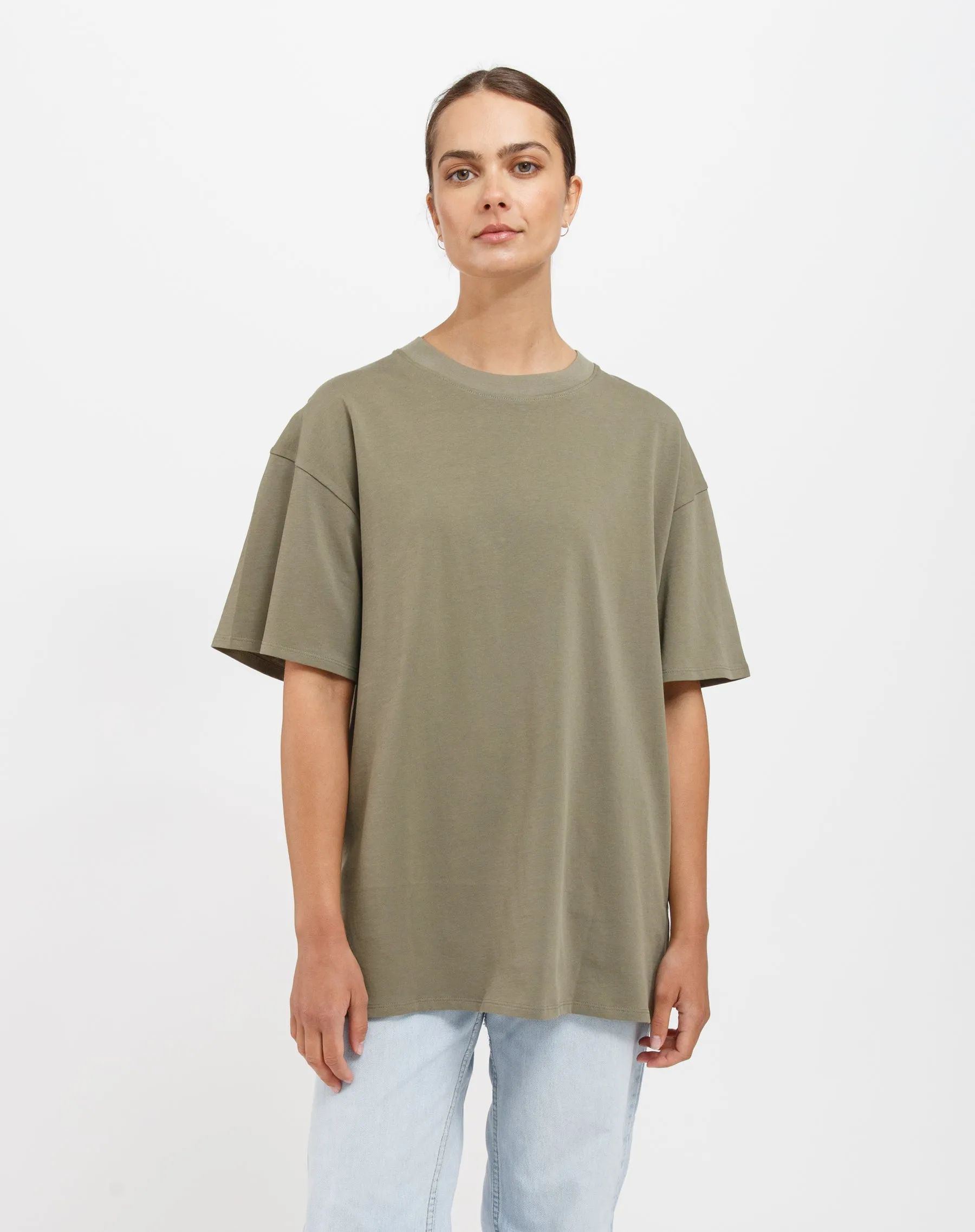 Oversized Boxy Tee sold by Brunette The Label