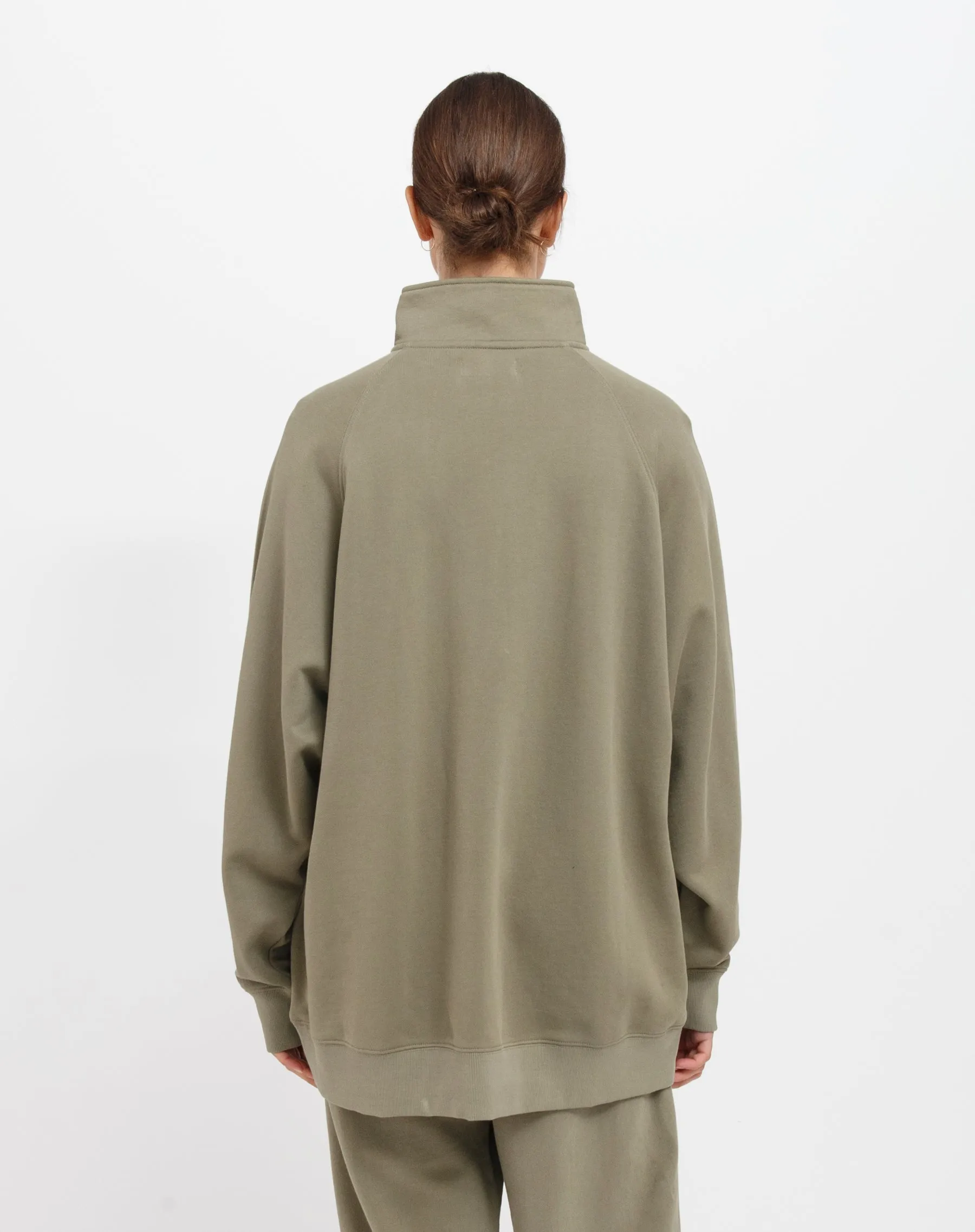 Not Your Boyfriend's Half Zip Sweatshirt sold by Brunette The Label product image thumbnail 3