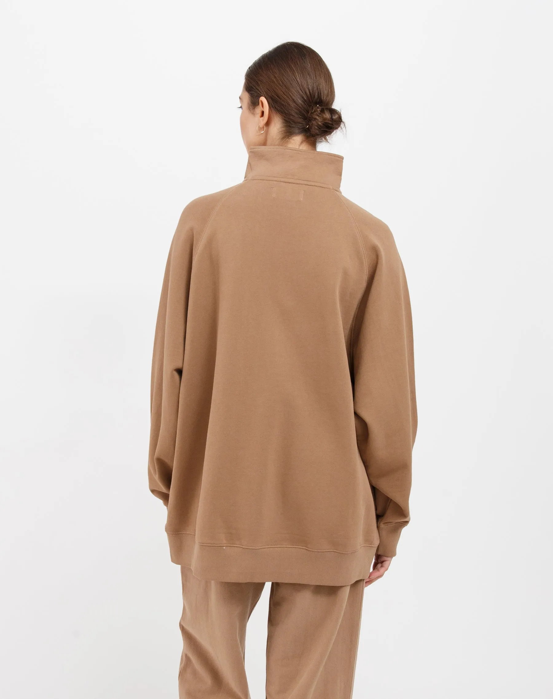 Not Your Boyfriend's Half Zip Sweatshirt sold by Brunette The Label product image thumbnail 3