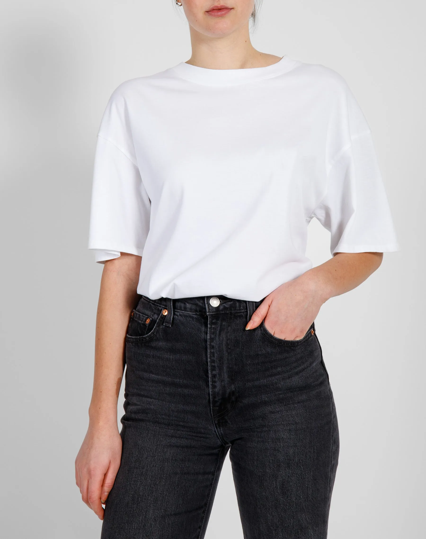 Oversized Boxy Tee sold by Brunette The Label