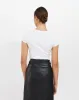 Rose Ribbed Tee sold by Brunette The Label