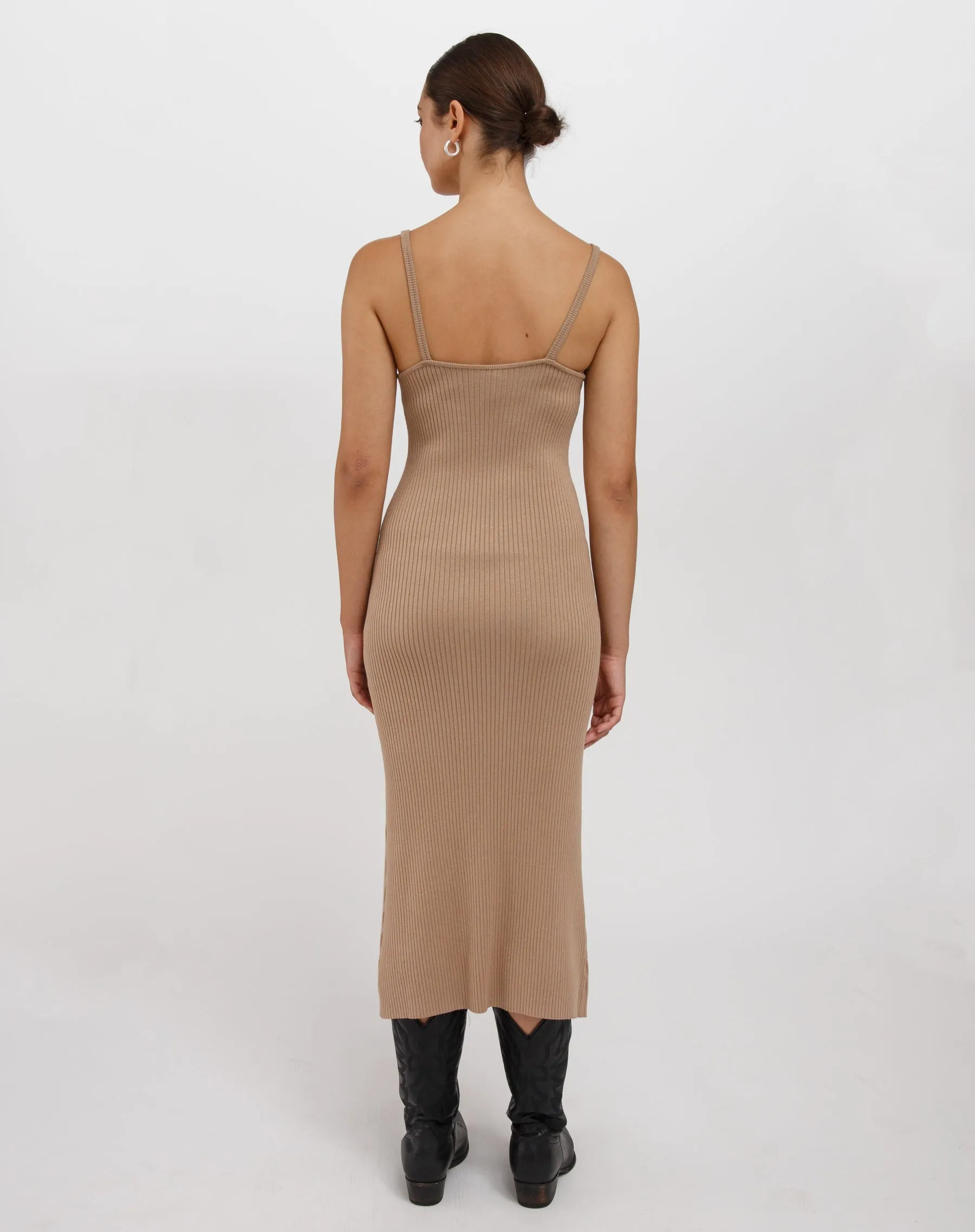 Jennifer Knit Maxi Dress sold by Brunette The Label product image thumbnail 3