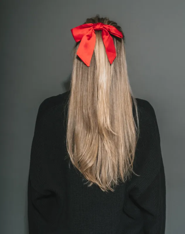 Satin Bow sold by Brunette The Label