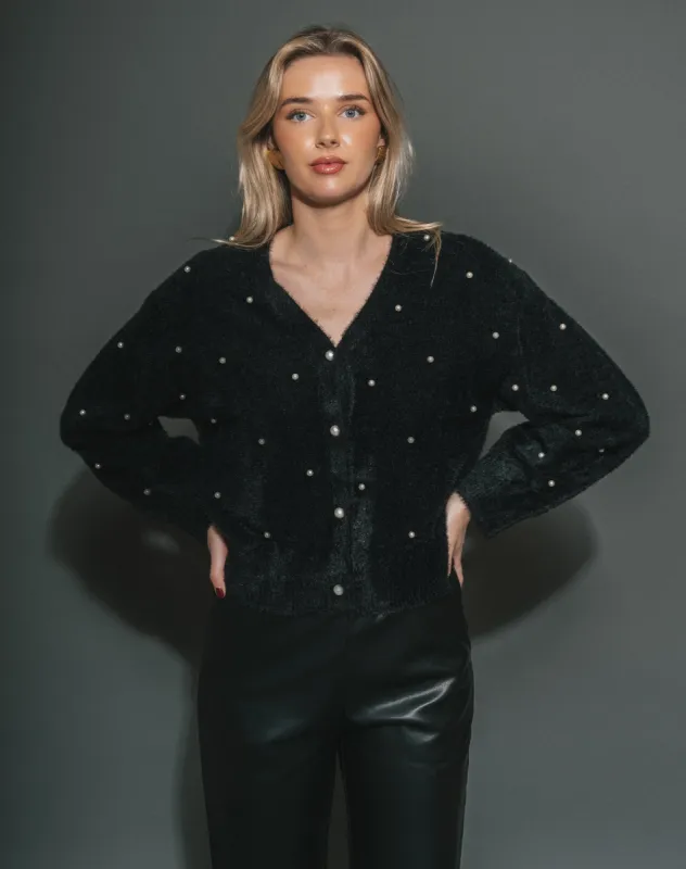 Mini Pearl Cardigan sold by Brunette The Label