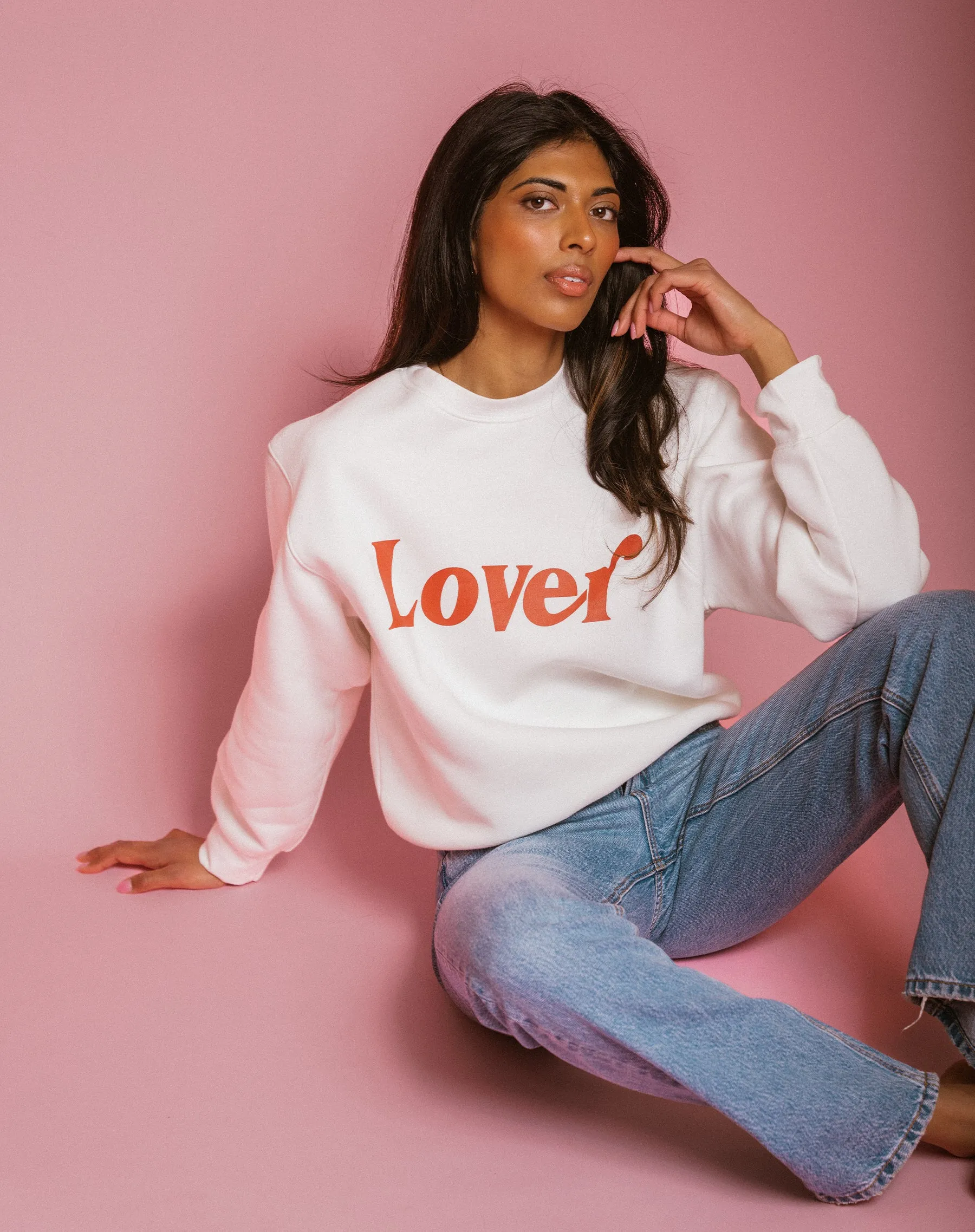"Lover" Best Friend Crew sold by Brunette The Label