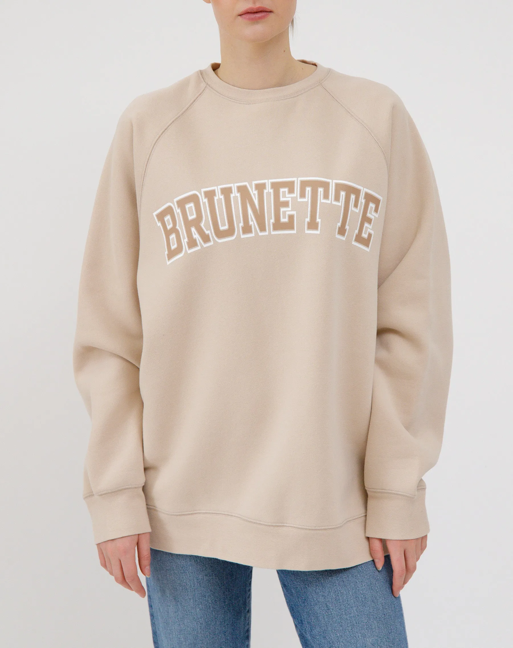 "Brunette" Varsity Hair Colour Not Your Boyfriend's Crew sold by Brunette The Label