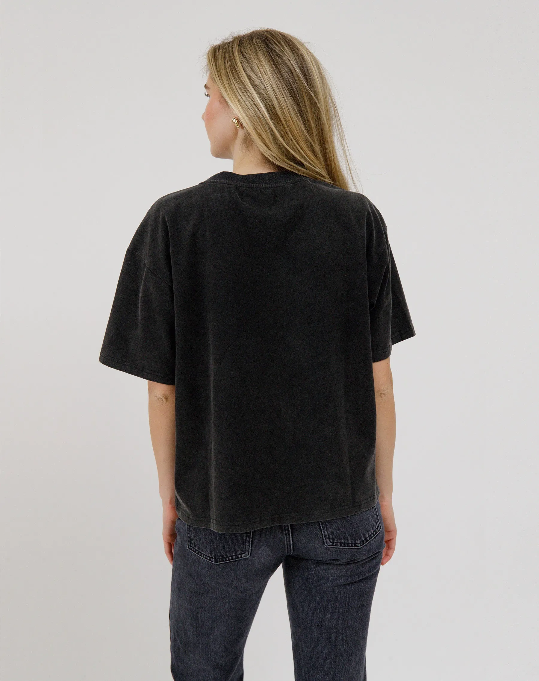 "Babes Supporting Babes" Boxy Tee sold by Brunette The Label product image thumbnail 4