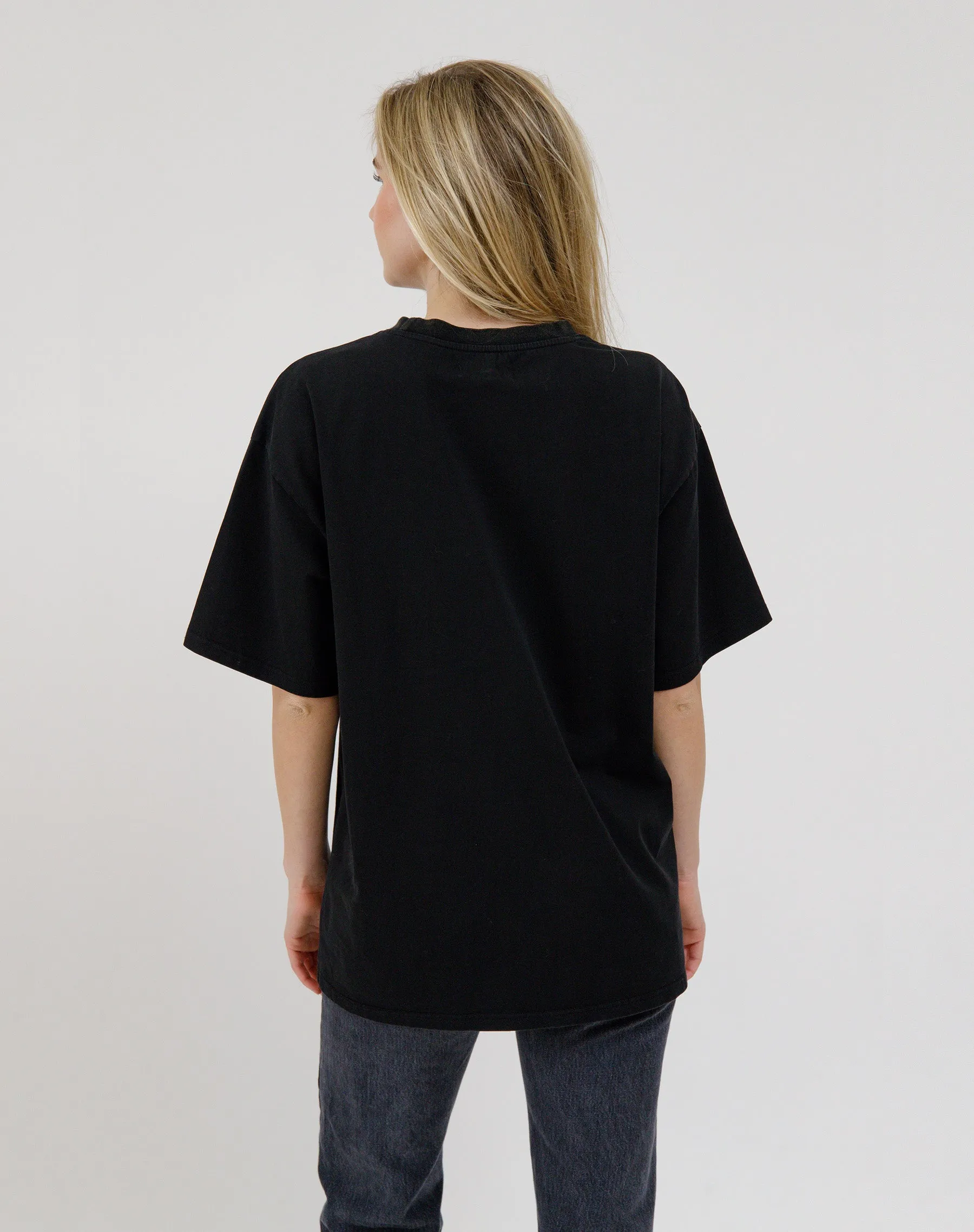 "Kind Club" Oversized Boxy Tee sold by Brunette The Label product image thumbnail 3