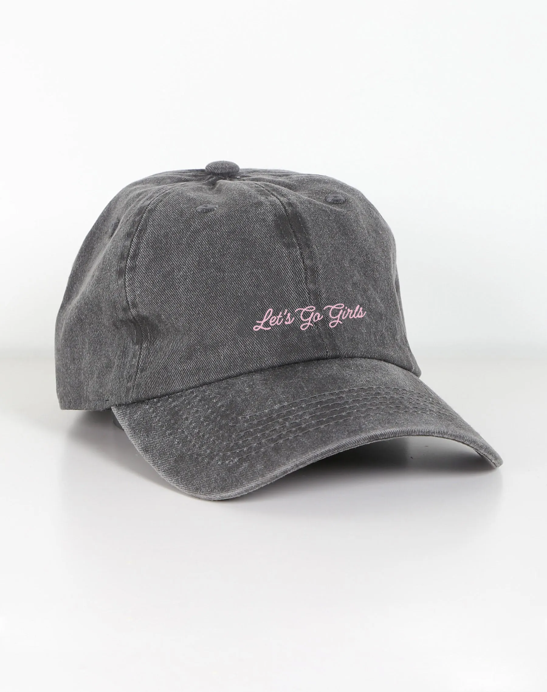 "Let's Go Girls" Baseball Cap sold by Brunette The Label