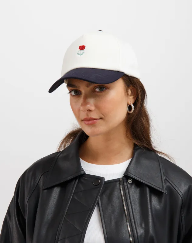 Rose Baseball Cap sold by Brunette The Label