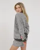 Mini Stripe Crew sold by Brunette The Label