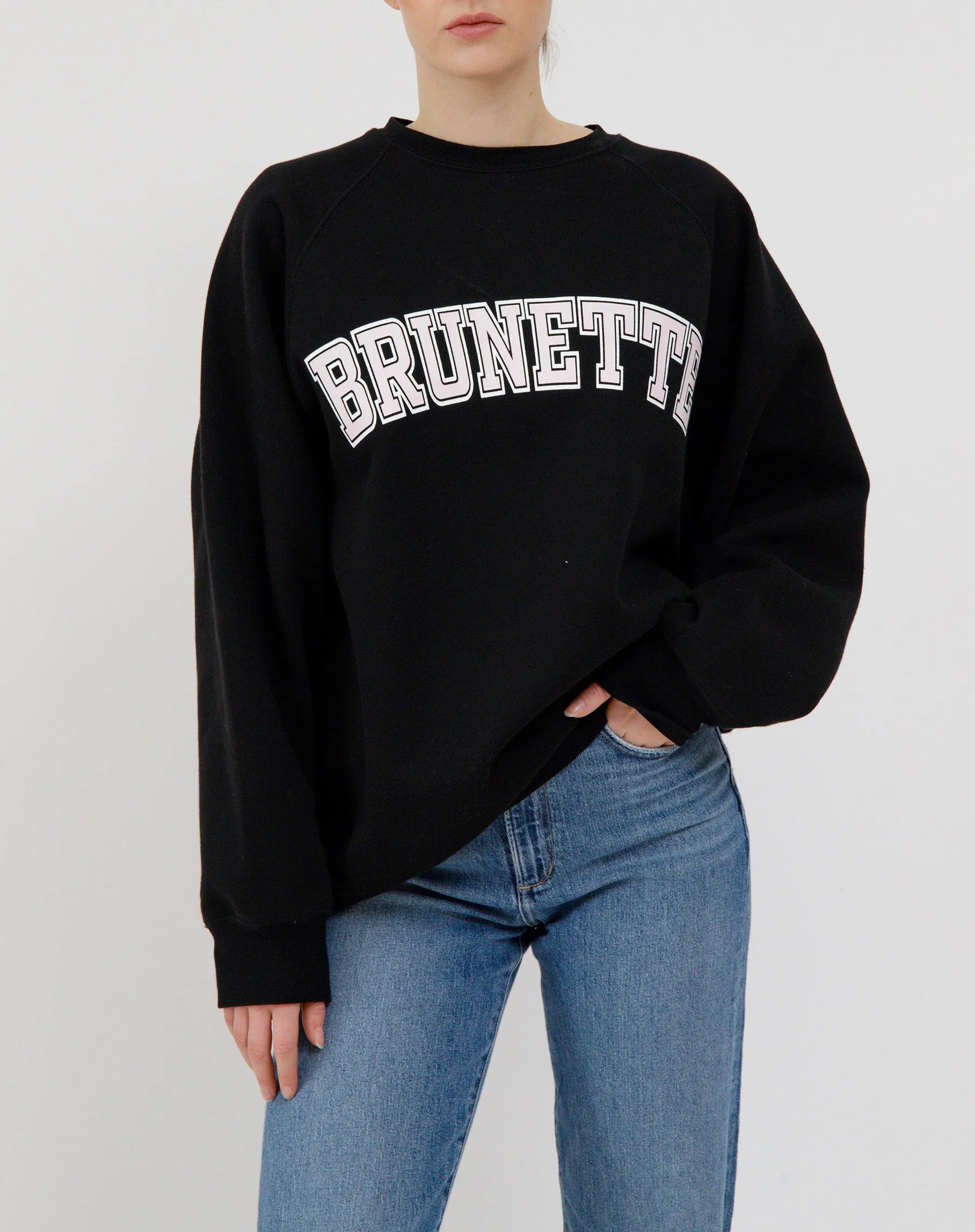 "Brunette" Varsity Hair Colour Not Your Boyfriend's Crew sold by Brunette The Label