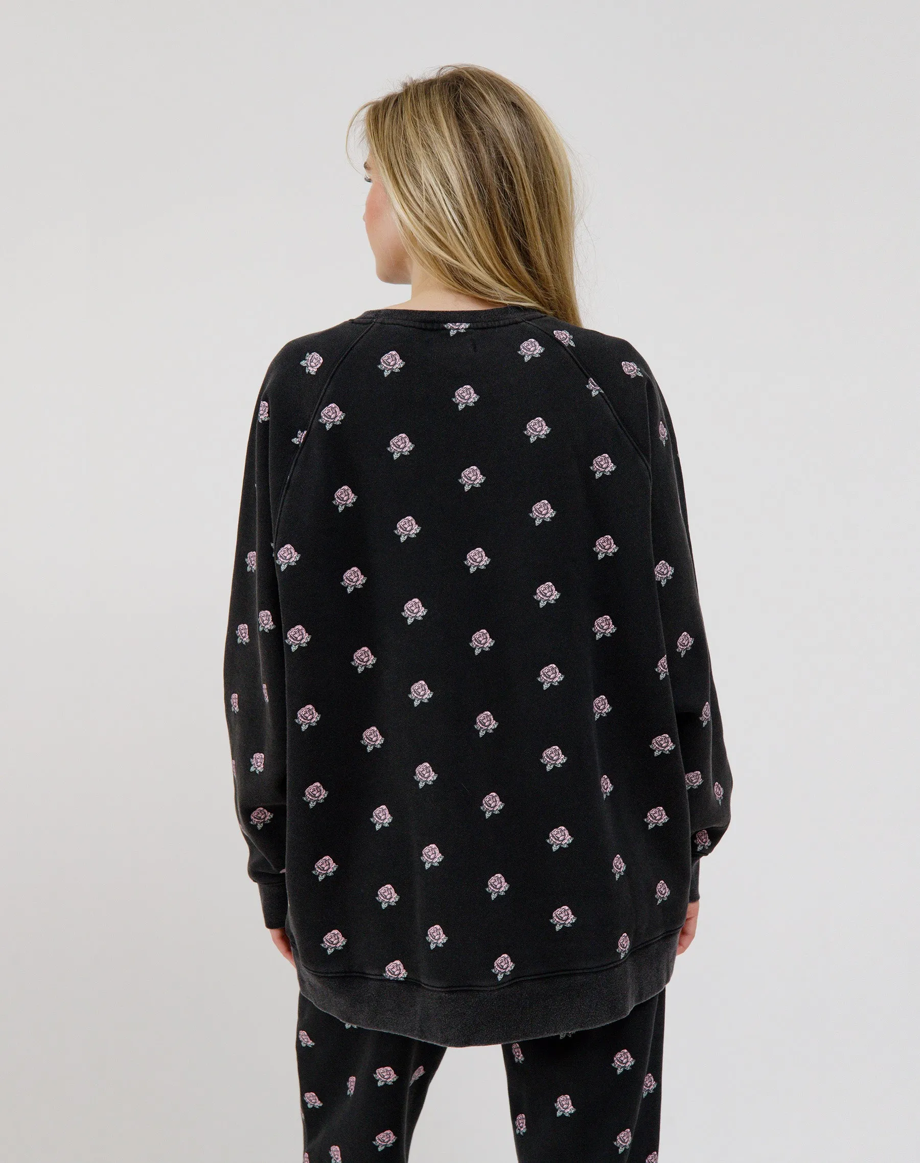 All Over Floral Not Your Boyfriend's Crew sold by Brunette The Label product image thumbnail 4