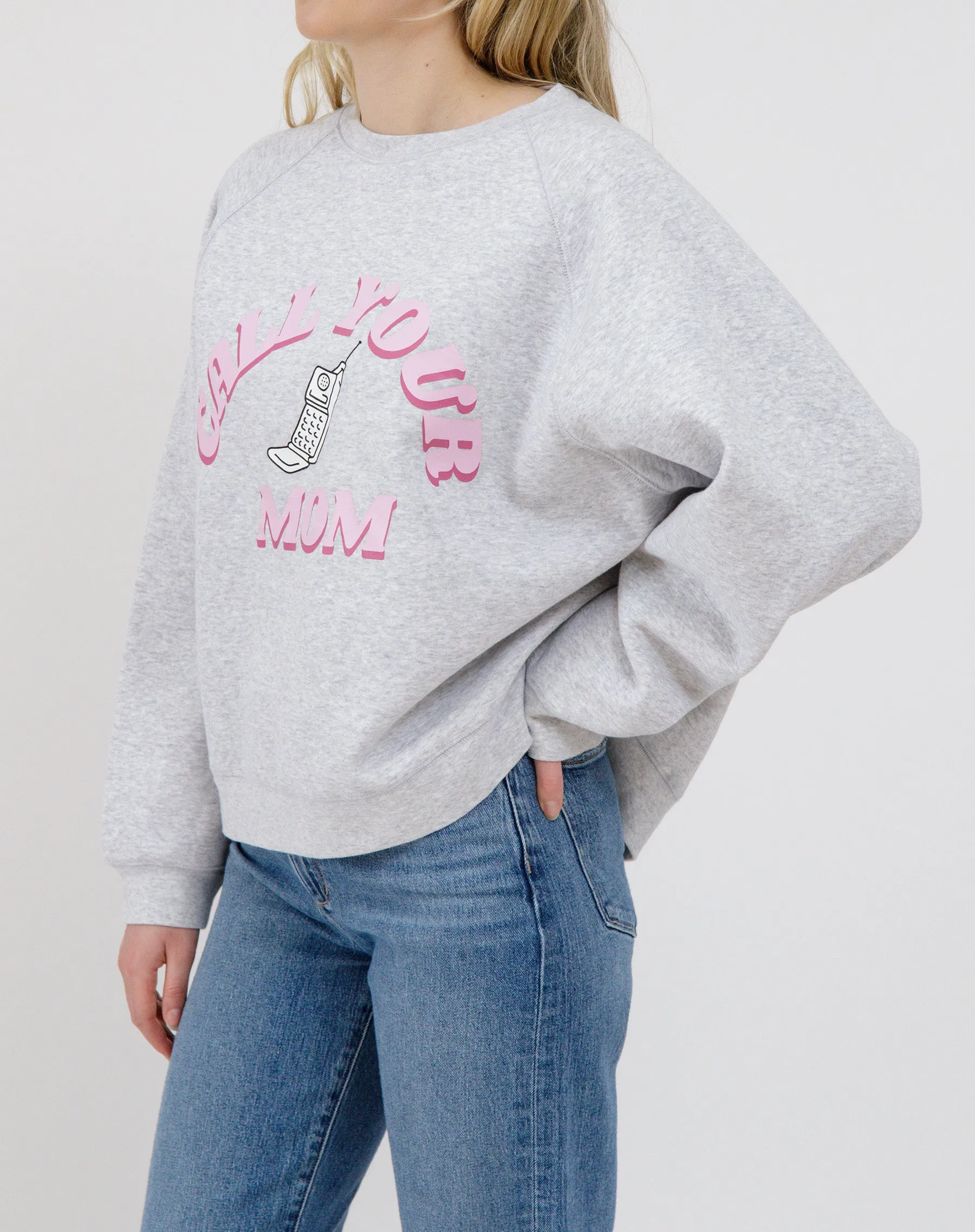 "Call Your Mom" Perfect Crew sold by Brunette The Label product image thumbnail 2