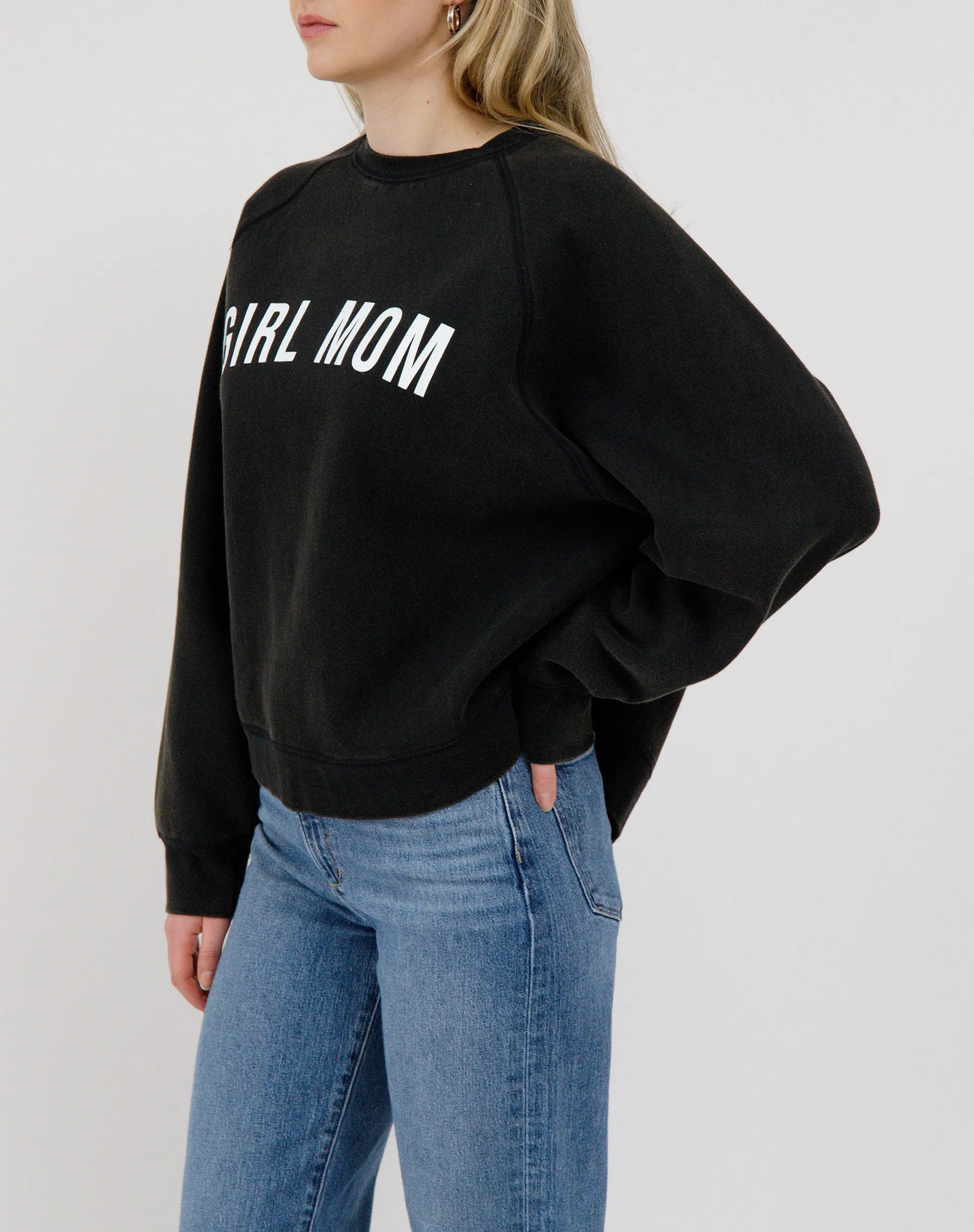 "Girl Mom" Perfect Crew sold by Brunette The Label product image thumbnail 2