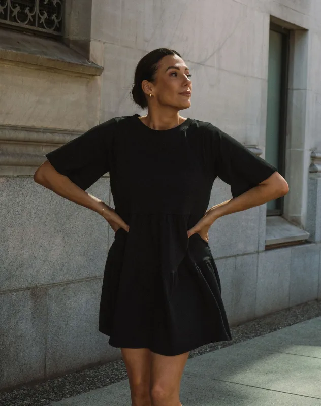 Tiered Tee Dress made by Brunette The Label