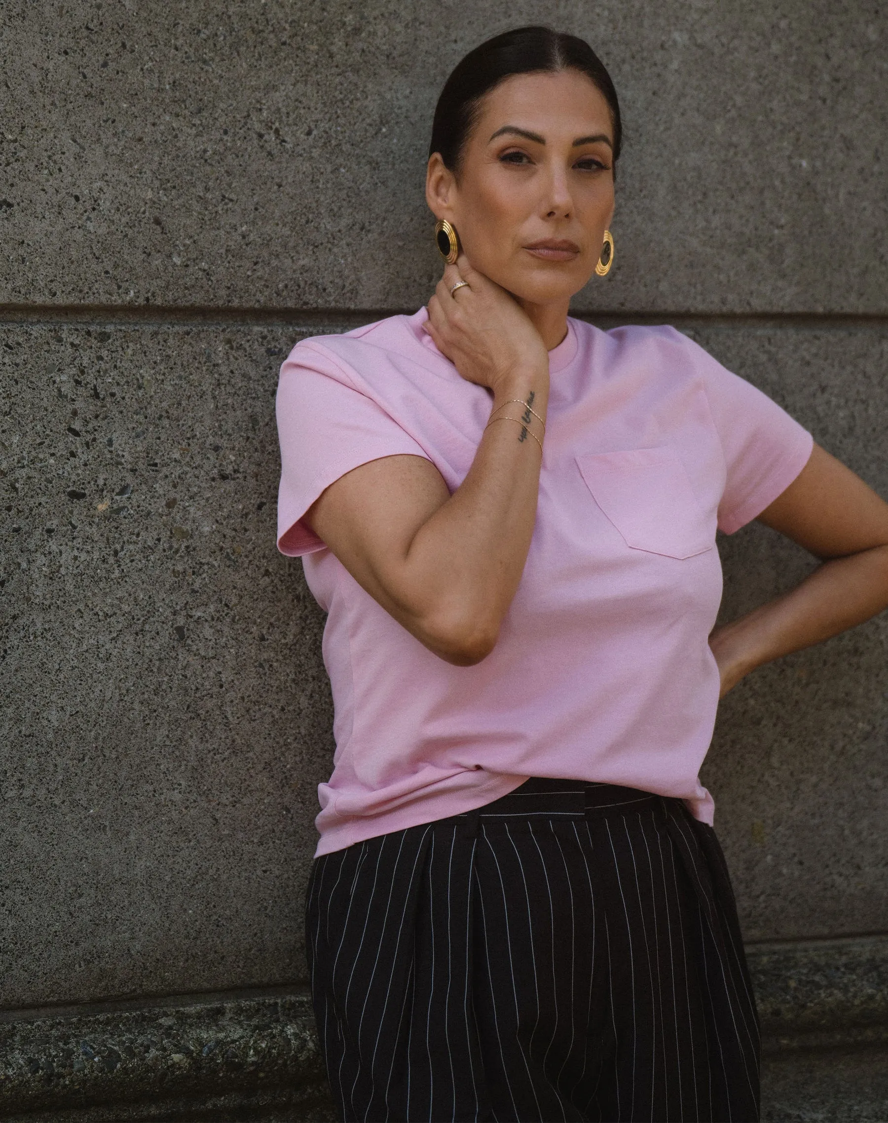 Pocket Tee sold by Brunette The Label