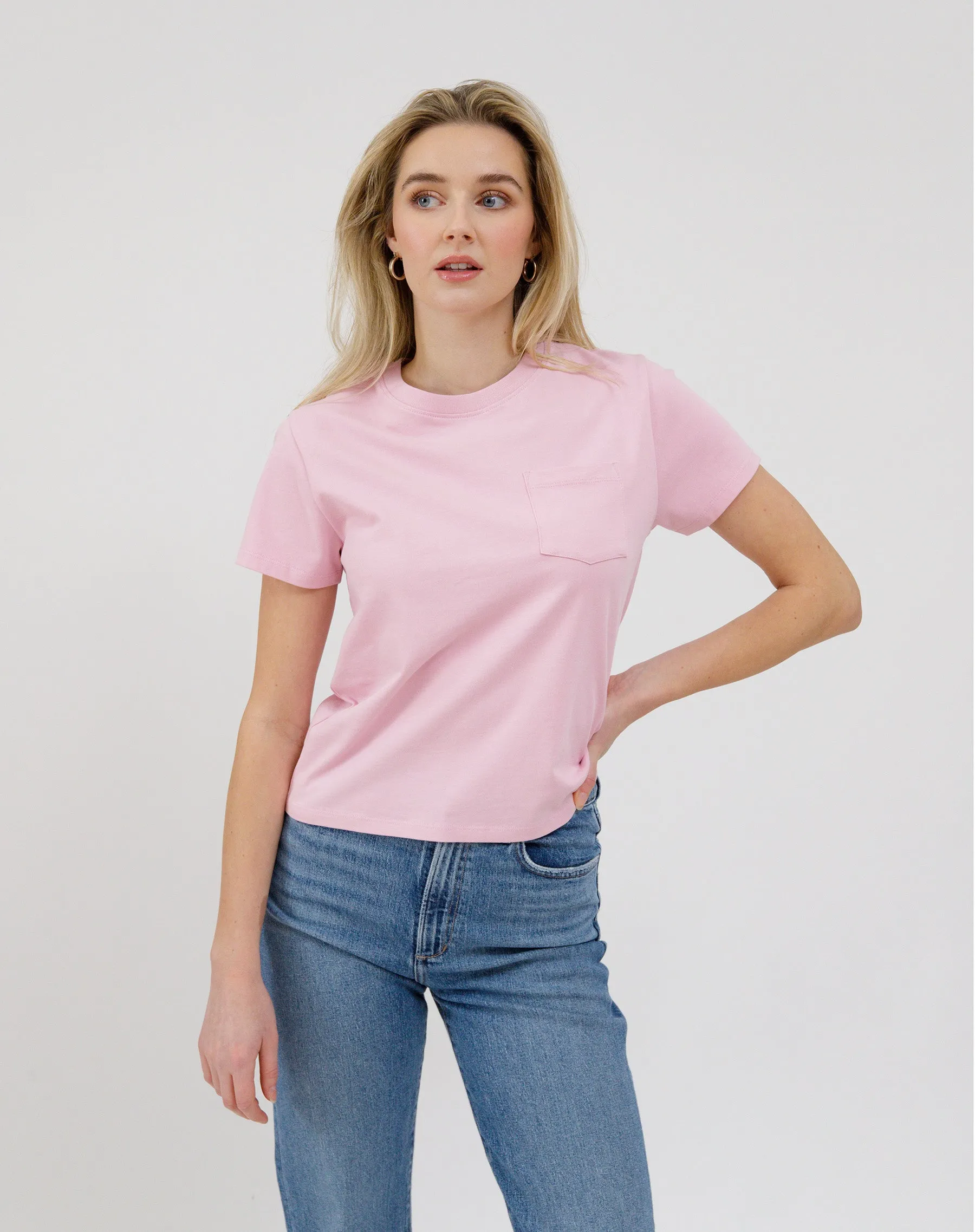 Pocket Tee sold by Brunette The Label product image thumbnail 2