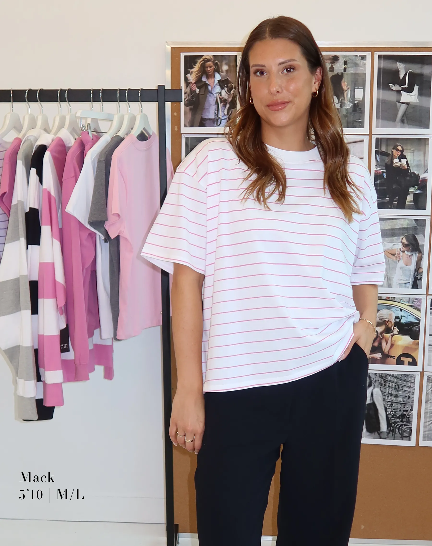 Boxy Tee sold by Brunette The Label product image thumbnail 5