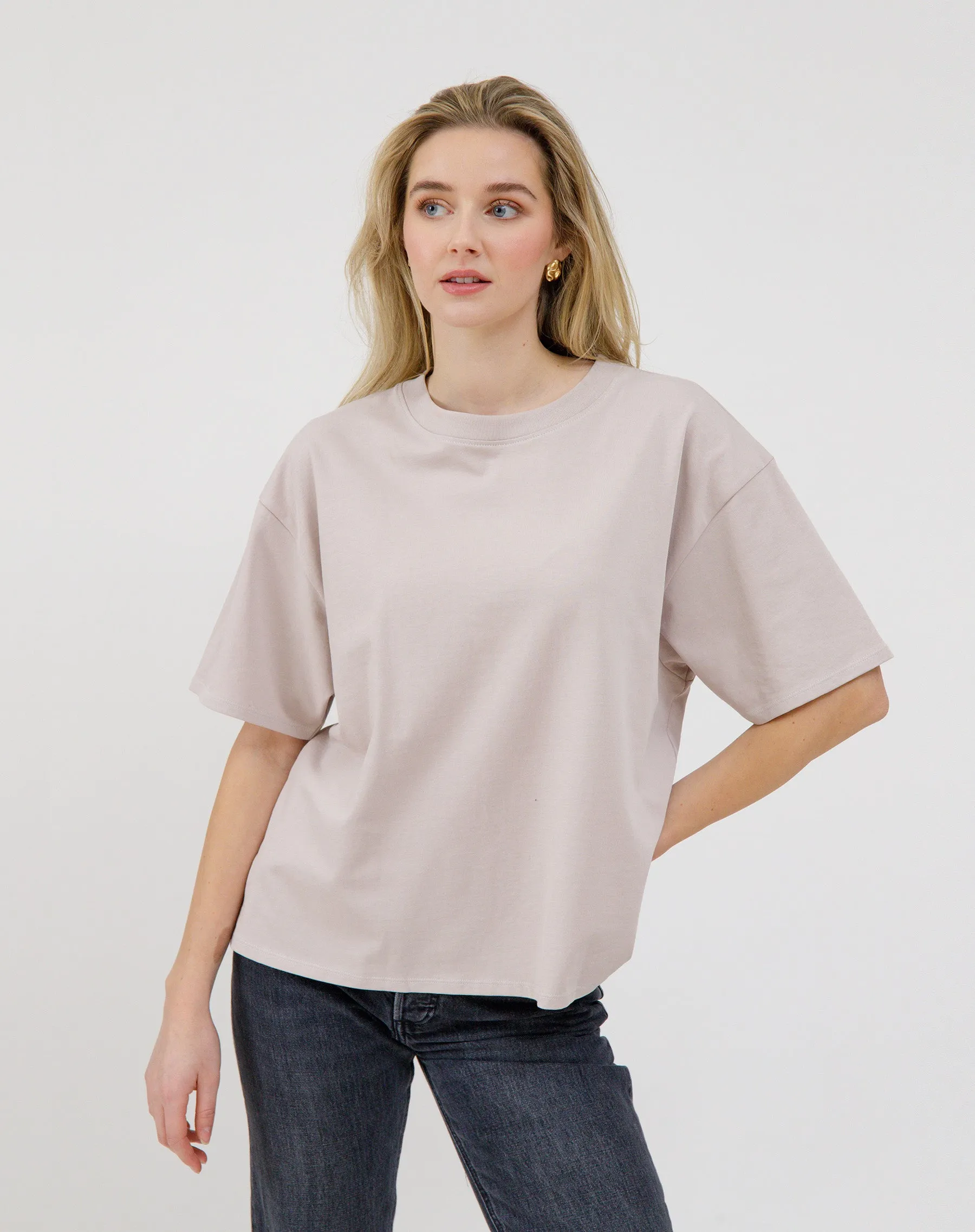 Boxy Tee sold by Brunette The Label product image thumbnail 5