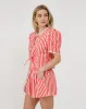 Poplin Tie Up Top sold by Brunette The Label
