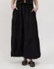 Poplin Tiered Skirt sold by Brunette The Label