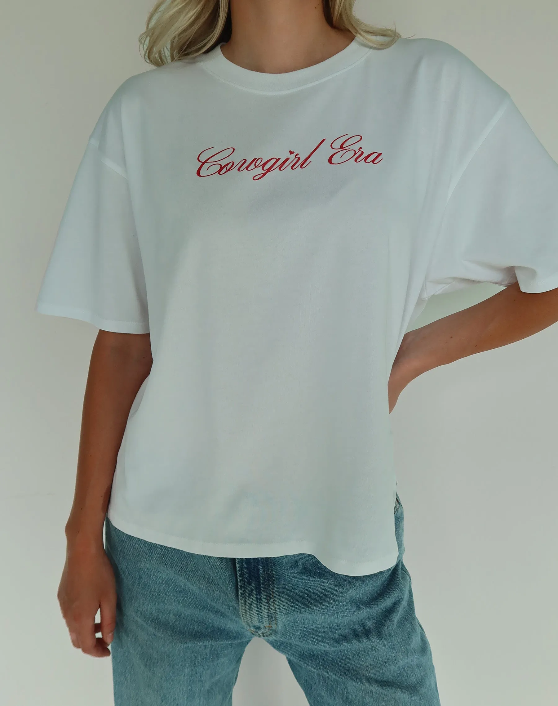 "Cowgirl Era" Boxy Tee sold by Brunette The Label product image thumbnail 2