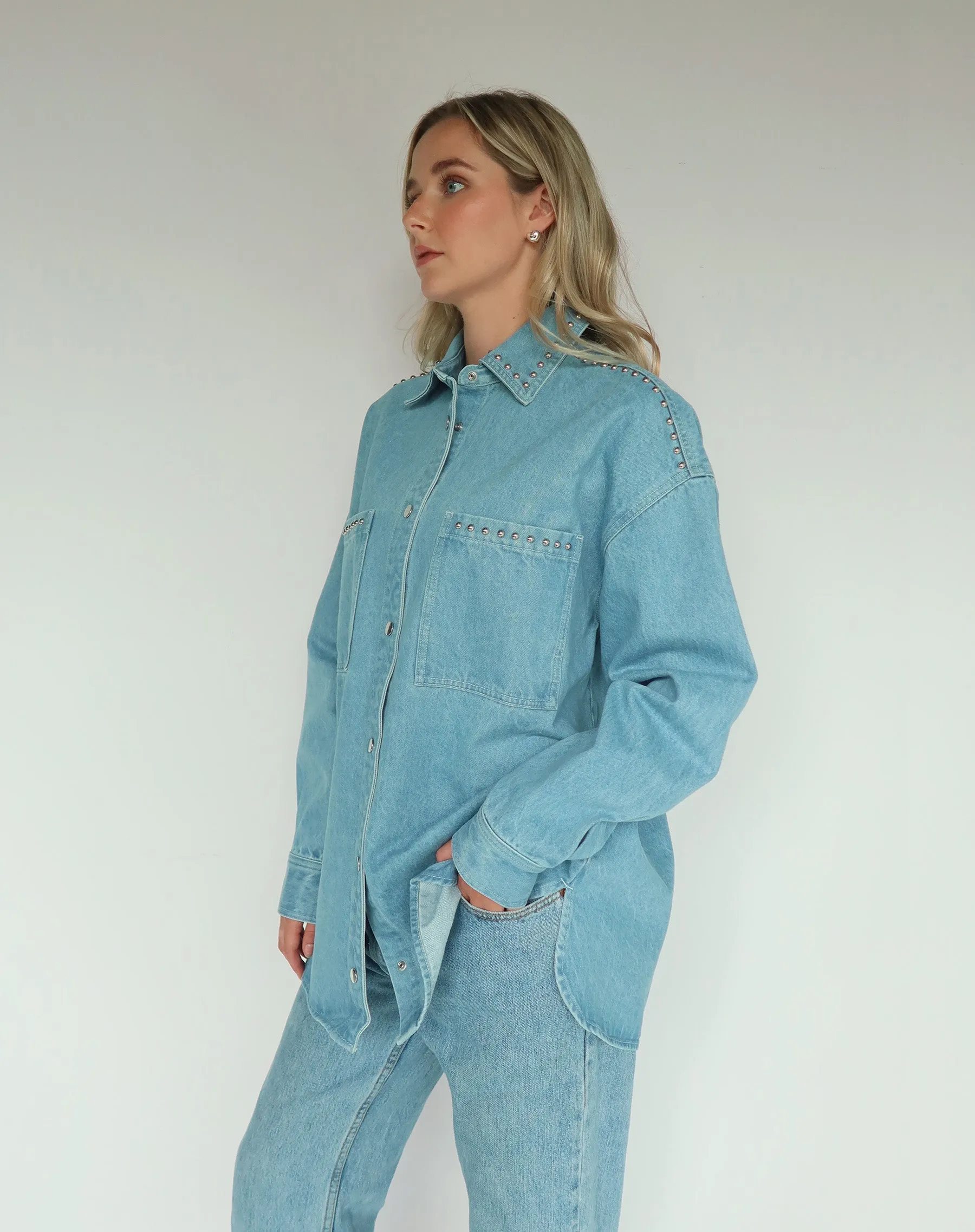 Studded Shania Jacket sold by Brunette The Label product image thumbnail 2
