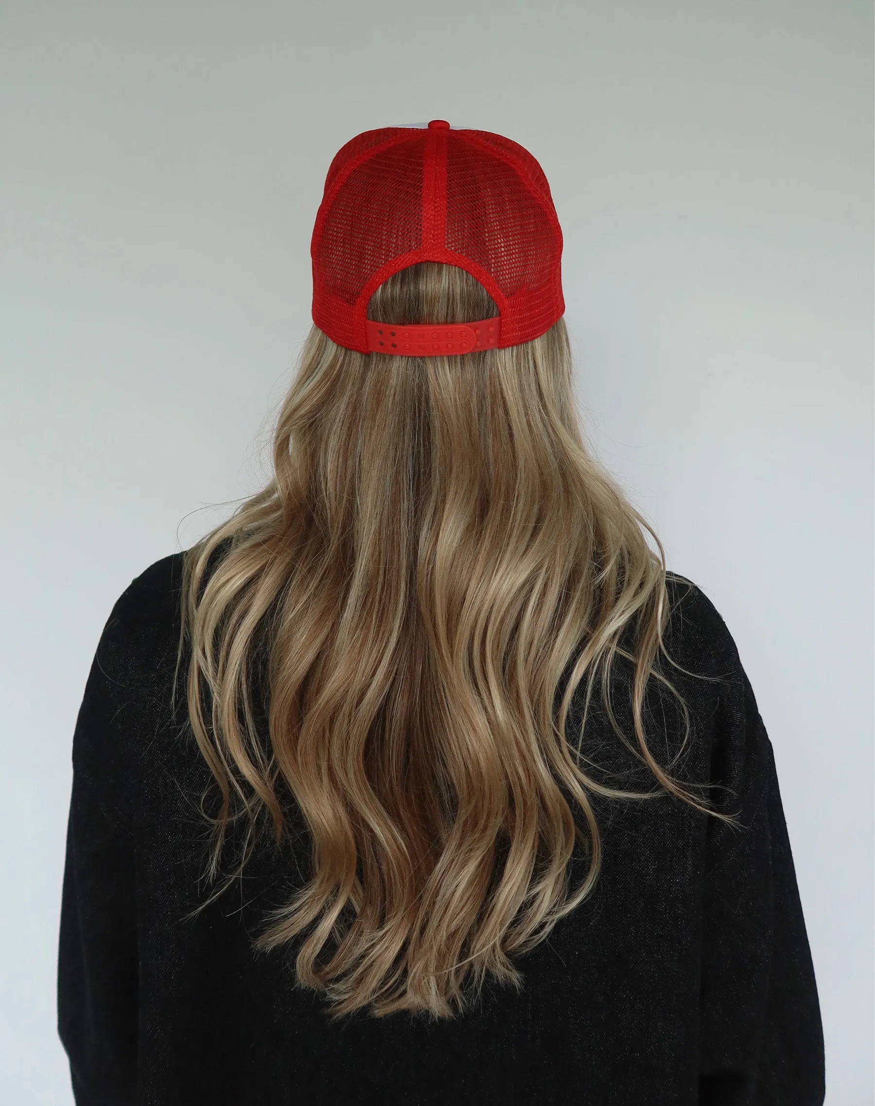 "I Love Cowboys" Trucker Cap sold by Brunette The Label product image thumbnail 2