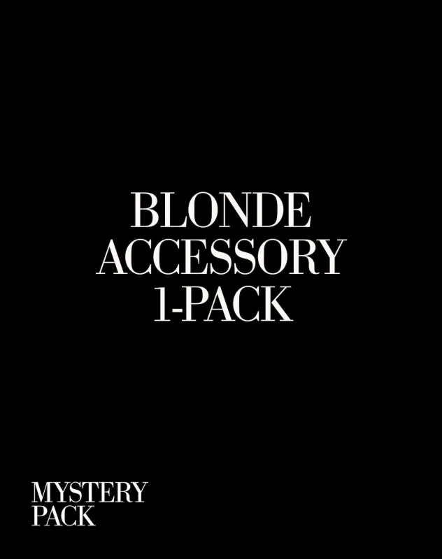 1-Item Blonde Mystery Pack | Accessory sold by Brunette The Label